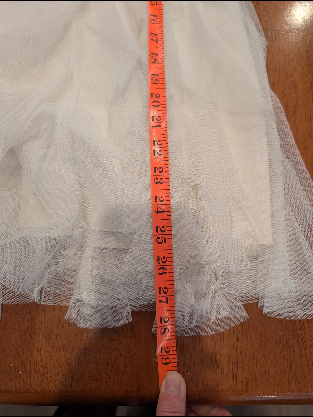 Teeze Me Blush Lace & Ivory Ruffle Cocktail Dress, Size 3 - Picture 10 of 10